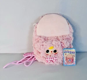 Cureplaneta Baby Three Handytasche zum Aufhängen Plüsch Neu Bestätigt Rosa Bär - Bild 1 von 6