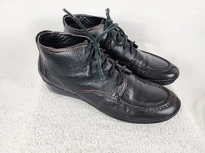 Mujer Naturalizer Castle Cuero, Botas TOBILLO N5 CONFORT Negro Cordones Talla 8.5 M  Foto 1 de 4