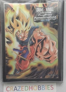 Dragon Ball Super Card Game Fusion World Championship 2025 Regional GOKU Sleeves - Picture 1 of 3