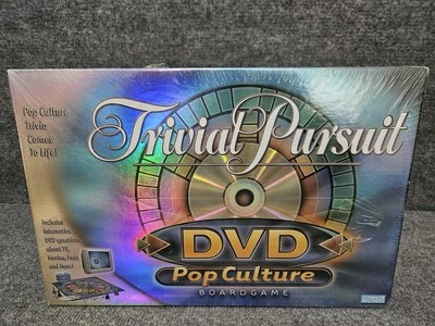 Hasbro Parker Brothers TRIVIAL PURSUIT DVD Pop Culture Board Game - Image 1 of 3