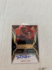 Jarrett Jack 2007-08 SP Game Used Edition Auto Card #SI-JJ