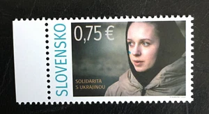 SLOVAQUIE 2022 : timbre solidarité avec l'Ukraine - Bild 1 von 1
