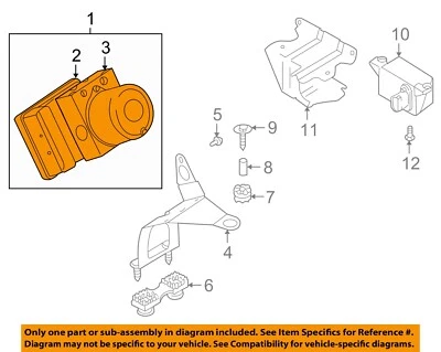 Conjunto de bomba y motor ABS usado se adapta a: BMW 325I 2002 montaje exc. Xi sin dinami Foto 1 de 3