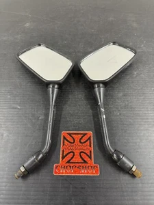 02-10 SUZUKI GZ250 MARAUDER REAR VIEW MIRROR SET PAIR MIRRORS LEFT RIGHT - Picture 1 of 7