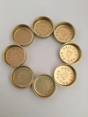 02-10 Dodge Ram Jeep Liberty Grand Cherokee 3.7 SOHC VIN K Brass Freeze Plugs - Image 1 of 4