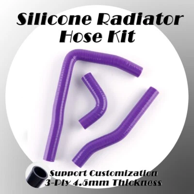 Silicone Radiator Hose For 2000-2008 Kawasaki KX65 KX 65 2001 2002 2003 04 - Image 1 of 4
