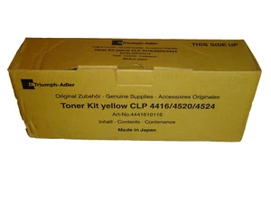 Original Triumph Adler  4441610116 Toner yellow  für CLP 4416 4520 4524 mit OVP - Bild 1 von 2