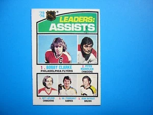 1976/77 O-PEE-CHEE NHL HOCKEY CARD #2 GUY LAFLEUR BOBBY CLARKE LDR EX/NM NM OPC - Picture 1 of 2