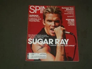 2001 SEPTEMBER SPIN MAGAZINE - SUGAR RAY COVER - GREAT PHOTOS - B 2078 - Picture 1 of 2