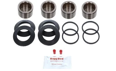 For JAGUAR E TYPE XJ6 XJ12 REAR Brake Caliper Seal & Piston Rebuild Repair KitS - Image 1 of 3