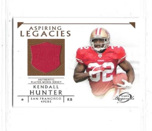 2011 Topps Gridiron Legends - Legacies Relic #ALR-KH Kendall Hunter 49ers - Picture 1 of 2