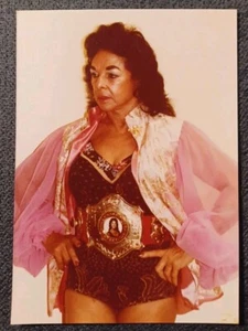 💥1️⃣9️⃣7️⃣0️⃣s Original Fabulous Moolah 3.5x5 Photo NWA WWF AWA WCW Wrestling - Picture 1 of 2