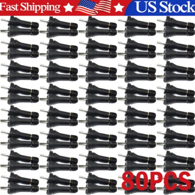 80Pcs Rubber Replacement TPMS Monitoring Sensor Tire Valve Stem Kit VS-90 USA - Image 1 of 4