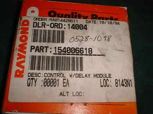 NEW Raymond Part # 154-006-618 Control Delay Module (30476-D4) - Picture 1 of 3