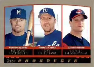 2000 Topps Kevin Barker/Kit Pellow/Russell Branyan Baseball Cards #208 - Picture 1 of 2