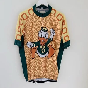 Oregon Ducks Cycling Shirt Size 3XL Mens Mighty Ducks University Bike Active - Picture 1 of 15