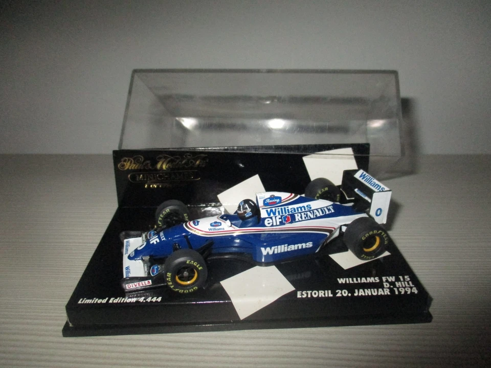 WILLIAMS FW 15 D.HILL 1994 430 940101 MINICHAMPS SCALA 1/43 - Immagine 1 di 1