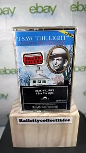 Hank Williams ‘I Saw The Light’ Cassette 🔥 1968, PolyGram * RARE, NEW & SEALED! - Picture 1 of 6
