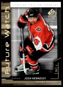 2006-07 SP Authentic Limited Josh Hennessy 032/100 Ottawa Senators #227