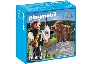 Playmobil - Munich Eberbach Boar - Eberbacher Mönch mit Eber - New / New! - Picture 1 of 2