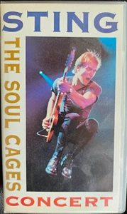 Sting -The Soul Cages Concert VHS - Bild 1 von 2