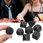 Supplies Black Dice Set Board Game Game Accessory Leisure Entertainment Toys
