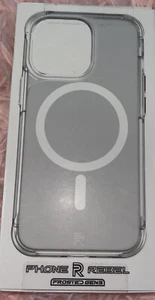 Phone Rebel - Frosted Clear Series GEN-3 Case for iPhone 13 Pro - Picture 1 of 3