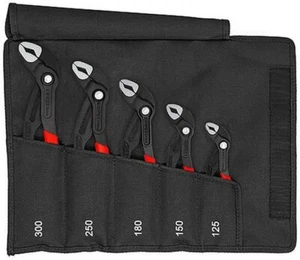 Knipex 00 19 55 S5 Cobra 5 Piece Water Pump Plier Set 87 01 125 150 180 250 300 - Picture 1 of 18