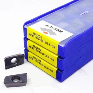 10pcs APMT160408PDER-DR YBG202 ZCC.CT Tools CNC blade Carbide Inserts Original - Picture 1 of 3