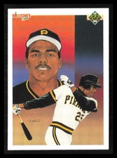 Bobby Bonilla 1990 Upper Deck #16  Pittsburgh Pirates
