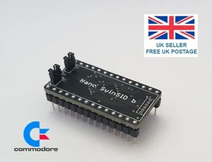 Repuesto Chip Nano Swinsid-b SID C64 C64C C128 Commodore MOS 6581 8580 - Imagen 1 de 9