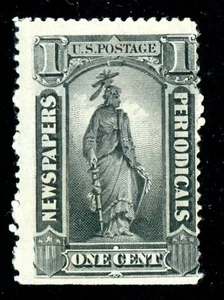 USA PR81 NEWSPAPERS AND PERIODICALS MINT HR CAT$95  - Picture 1 of 2