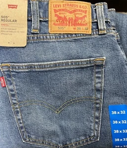 Men's Levi's 505 38x32 - Picture 1 of 1