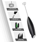 Sleek Black Handheld Milk Frother for Barista-Quality Foam at Home