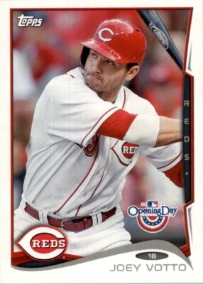 2014 Opening Day Joey Votto #129 - Image 1 of 2
