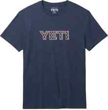 YETI Men's Star Badge Short Sleeve T-Shirt Size Medium