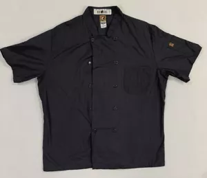 Camisa de trabajo de manga corta Chef Design para hombre uniforme industrial grande #B04 - Imagen 1 de 5