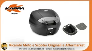 BAULETTO MOTO SCOOTER KAPPA K30NT CON PIASTRA MONOLOCK 30 LITRI - Foto 1 di 1