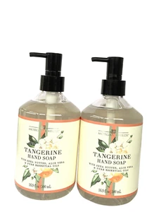 Tangerine Hand Soap With Shea Butter, Aloe Vera & Pure Essential Oils (2-Pack) - Picture 1 of 1