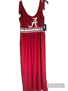 G-III 4Her by Carl Banks University Of Alabama Women's Maxi Dress Small Red Tdie - Picture 1 of 7