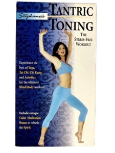 Stephanie's TANTRIC TONING The Stress-Free Workout Video VHS Yoga Tai Chi & More - Bild 1 von 8