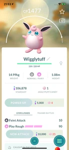 Pokemon TRADE - #040 Wigglytuff !! Safe, Cheap & Fast !! - Picture 1 of 1