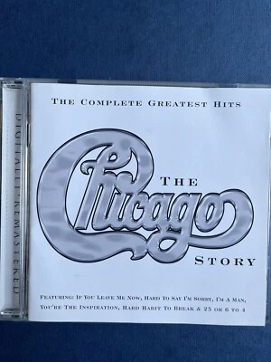 Chicago THE STORY COMPLETE GREATEST HITS barely used 19 track Best Of CD 70s 80s - Image 1 of 3