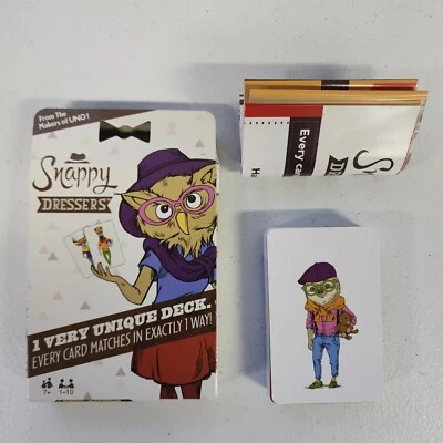 Snappy Dressers Game - 1 Very Unique Deck Every Card Matches in Exactly 1 Way! - Image 1 of 2