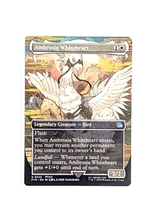MTG Ambrosia Whiteheart 0325 Uncommon FFXVI Borderless FINAL FANTASY FIN NM/M - Picture 1 of 2