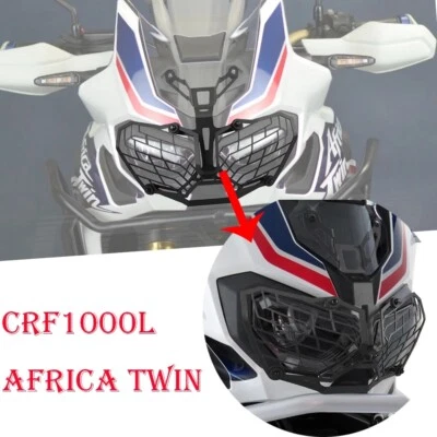 For Honda CRF 1000L Africa Twin ADVENTURE Sports 2017-2021 2020 Headlight Guard Foto 1 de 4