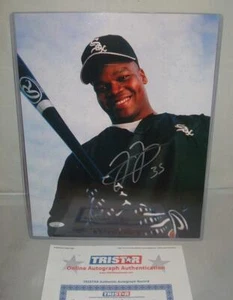Frank Thomas signed Chicago White Sox photo - 521 HRs -5x All Star- Tristar Cert - Picture 1 of 1