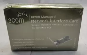 NEW - 3COM 10/100 Managed Network Interface Card - 3C905CX-TX-M - SEALED BOX!!! - Picture 1 of 5