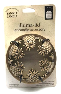 Yankee Candle Illuma-Lid Jar Candle Accessory Pinapple for 22 oz. and 14.5 Oz. - Picture 1 of 5
