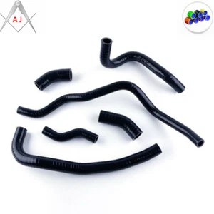 Mangueras refrigerante radiador de silicona negra para Yamaha 1985-2007 V-Max 1200 VMAX VMX12 - Imagen 1 de 9
